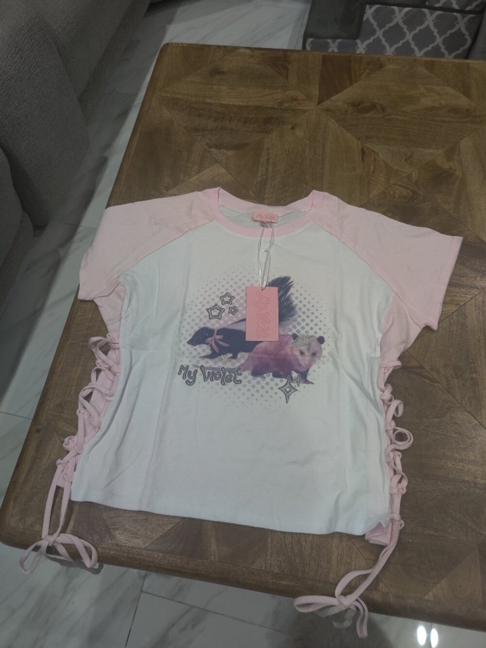 My violet tee size 3xl New